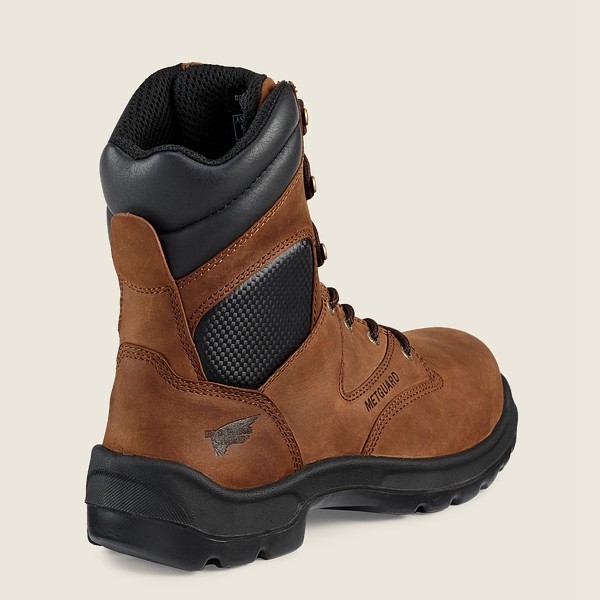 Bottes de Sécurité Red Wing - Flexbond - 8-Inch Toe Metguard - Marron - Homme 937VBZYPT